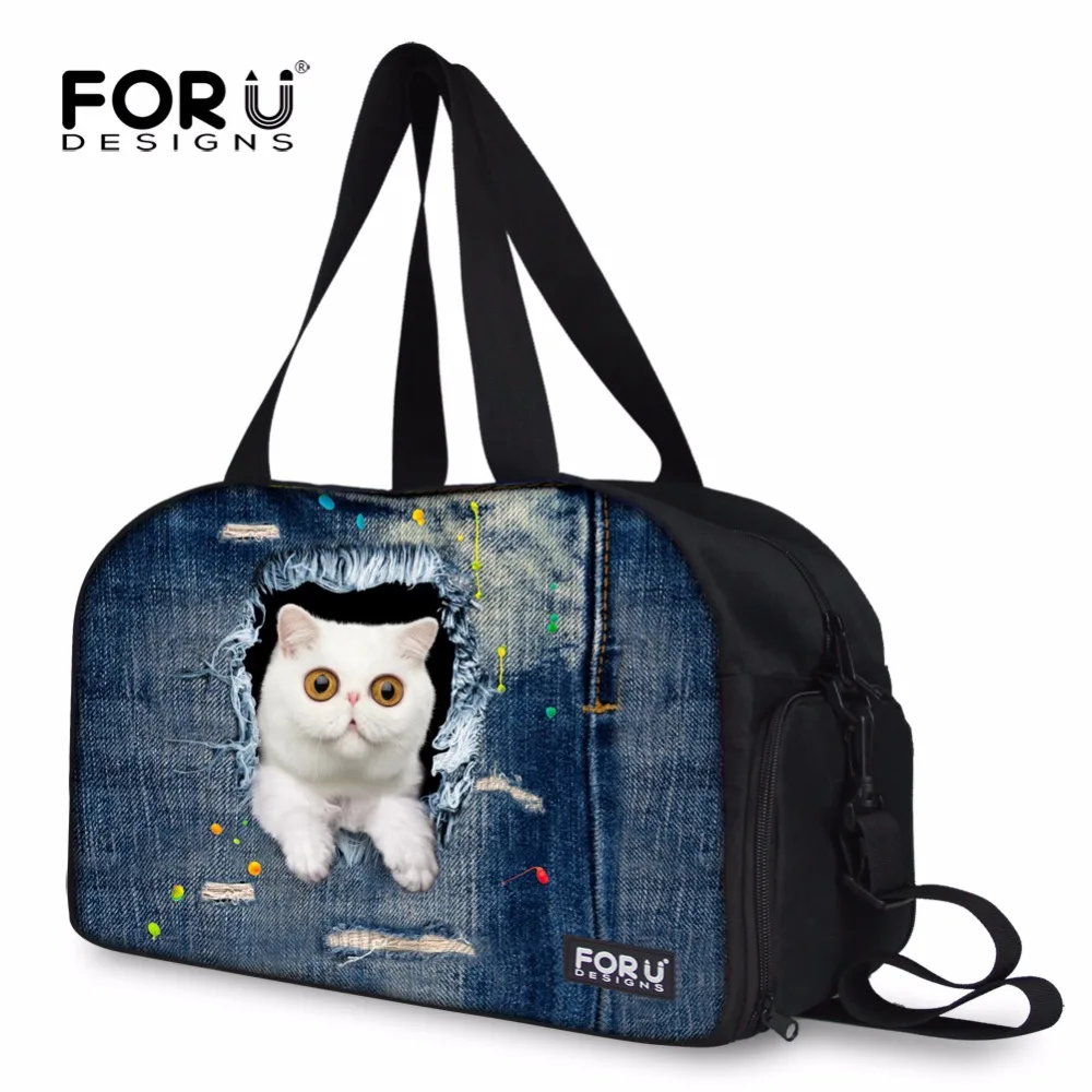 Cute Cat Animal Print Women Luggage Travel Duffle Bags Brand Ladies Overnight Weekenders Totes Bag Multi-funtional Storage Bags
Cute Cat Animal Print Women Luggage Travel Duffle Bags Brand Ladies Overnight Weekenders Totes Bag Multi-funtional Storage Bags