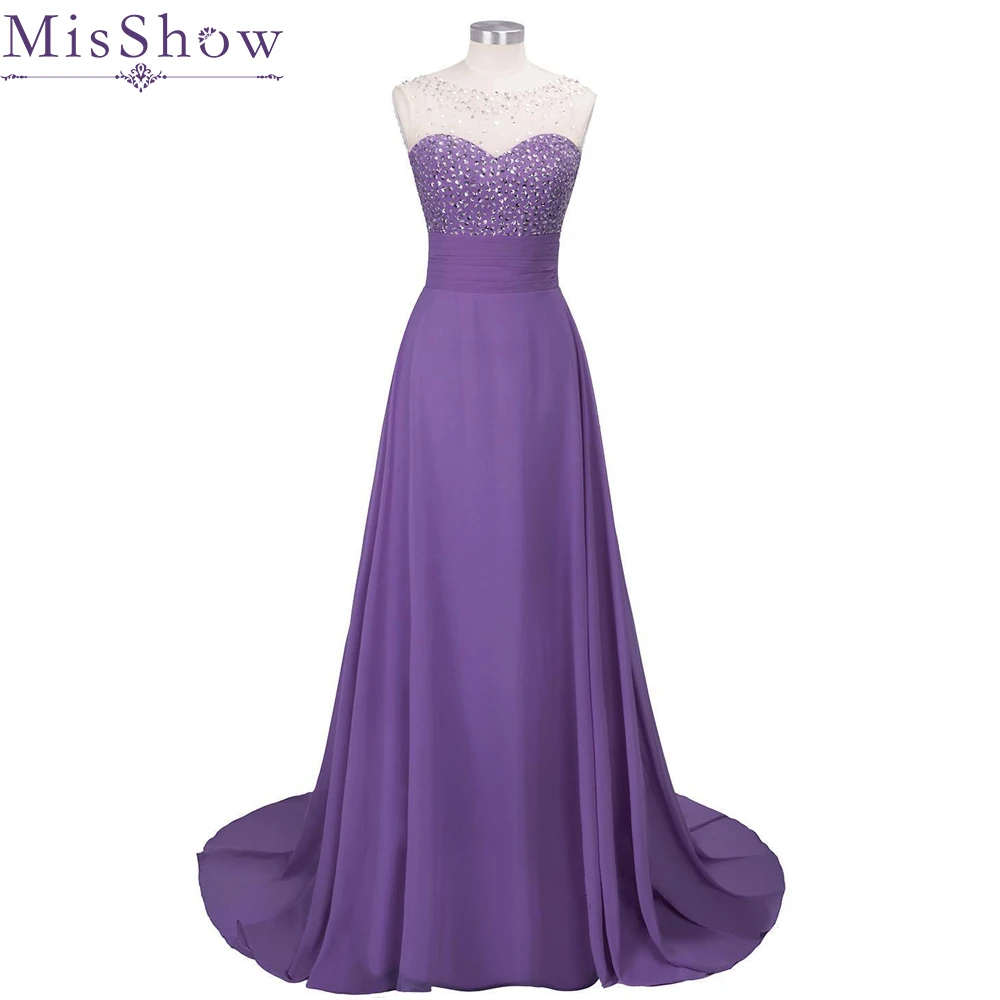 Special Sale Robe De Soiree New Chiffon Beading Long Evening Dresses Purple Bride Banquet Elegant Floor-length Party Prom Dress
Special Sale Robe De Soiree New Chiffon Beading Long Evening Dresses Purple Bride Banquet Elegant Floor-length Party Prom Dress