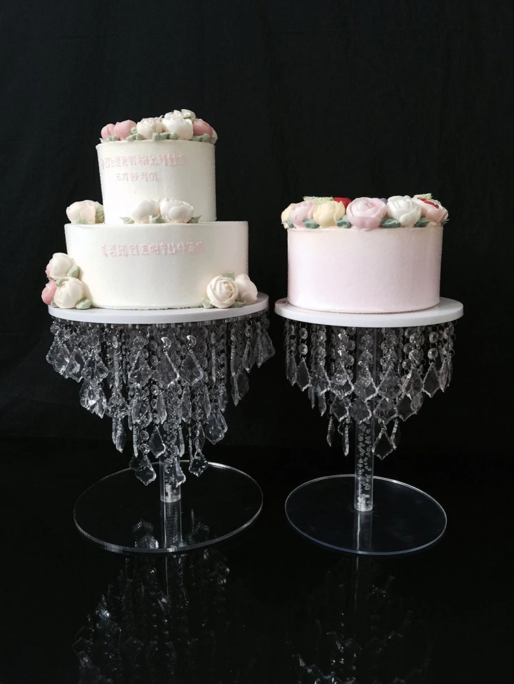 2Pcs/Set D25*H24cm & D30*H30cm Diameter9.8"&11.8" Wedding Transparent Acrylic Cake Stand Maple Leaf Pendants For The Main Table
2Pcs/Set D25*H24cm & D30*H30cm Diameter9.8"&11.8" Wedding Transparent Acrylic Cake Stand Maple Leaf Pendants For The Main Table