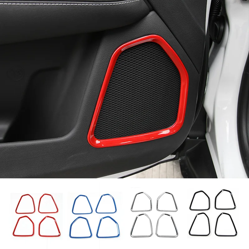 SHINEKA Car Styling ABS Interior Door Sound Speaker Audio Cover Trim Interior Moulding Decoration Ring For Jeep Compass 2017
SHINEKA Car Styling ABS Interior Door Sound Speaker Audio Cover Trim Interior Moulding Decoration Ring For Jeep Compass 2017