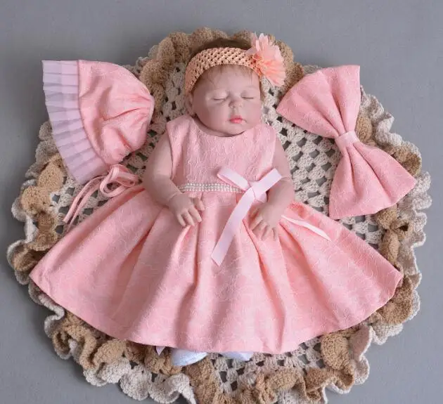 55cm High quality full Silicone Bebes Reborn Baby Girl doll 22" Sleeping Newborn Baby Toddler Doll Waterproof Bathe Toy gift NPK
55cm High quality full Silicone Bebes Reborn Baby Girl doll 22" Sleeping Newborn Baby Toddler Doll Waterproof Bathe Toy gift NPK