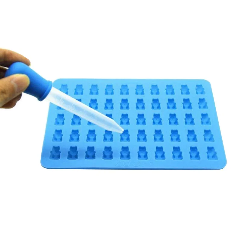 Silicone Forms Silicone Mold Gummy Bear Shape Bear Mould Jelly Bear Cake Candy Trays With Dropper Rubber Chocolate Maker 11%
Silicone Forms Silicone Mold Gummy Bear Shape Bear Mould Jelly Bear Cake Candy Trays With Dropper Rubber Chocolate Maker 11%