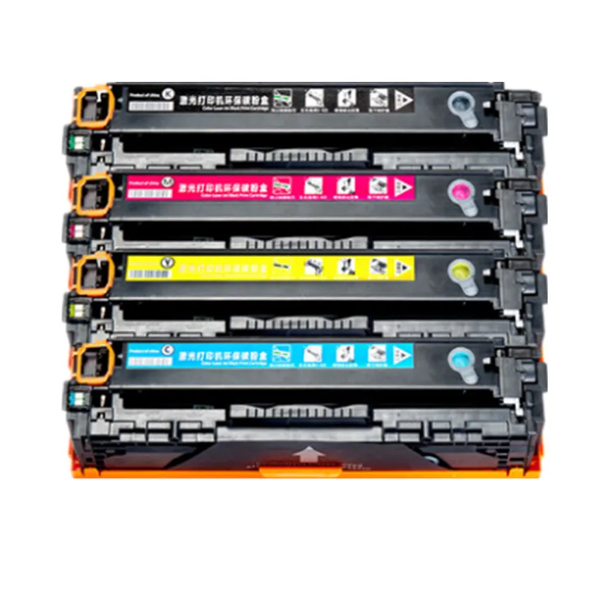 CF380A - CF383A 312A совместимый цветной картридж с тонером для принтера hp LaserJet Pro MFP M476DW