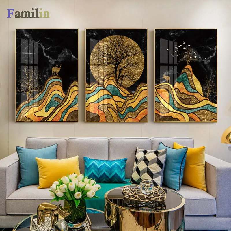Abstract Deer Elk Landscape Forest Wall Art Canvas Painting Cuadros Posters Nordic Poster Picture Wall Pictures For Living Room
Abstract Deer Elk Landscape Forest Wall Art Canvas Painting Cuadros Posters Nordic Poster Picture Wall Pictures For Living Room