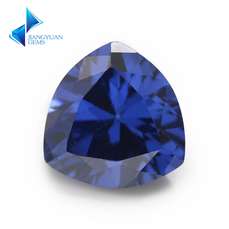 3x3~10x10mm Trillion Shape AAAAA Blue CZ Stone Synthetic Gems Brilliant Cut Cubic Zirconia For Jewelry
3x3~10x10mm Trillion Shape AAAAA Blue CZ Stone Synthetic Gems Brilliant Cut Cubic Zirconia For Jewelry