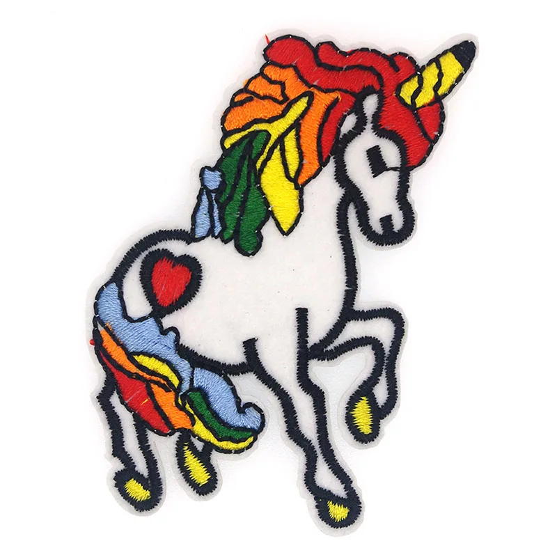 SHINE Brand 2PCs Unicorn Patches For Clothing Iron On Embroidered Appliques DIY Apparel Accessories Patches B0008
SHINE Brand 2PCs Unicorn Patches For Clothing Iron On Embroidered Appliques DIY Apparel Accessories Patches B0008