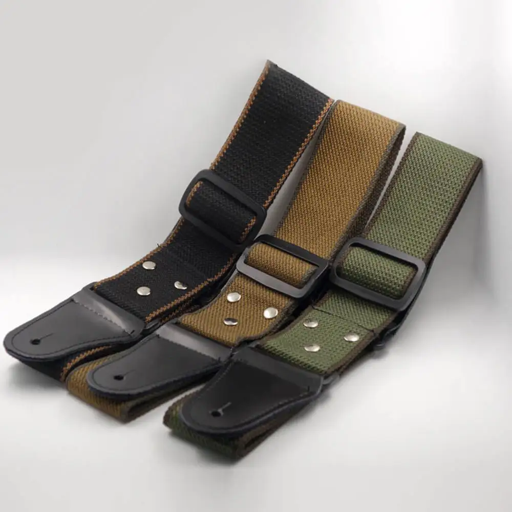 Nylon Electric Acoustic Leather Head Guitar Straps Pure Cotton Material Electric Guitar Straps
Nylon Electric Acoustic Leather Head Guitar Straps Pure Cotton Material Electric Guitar Straps