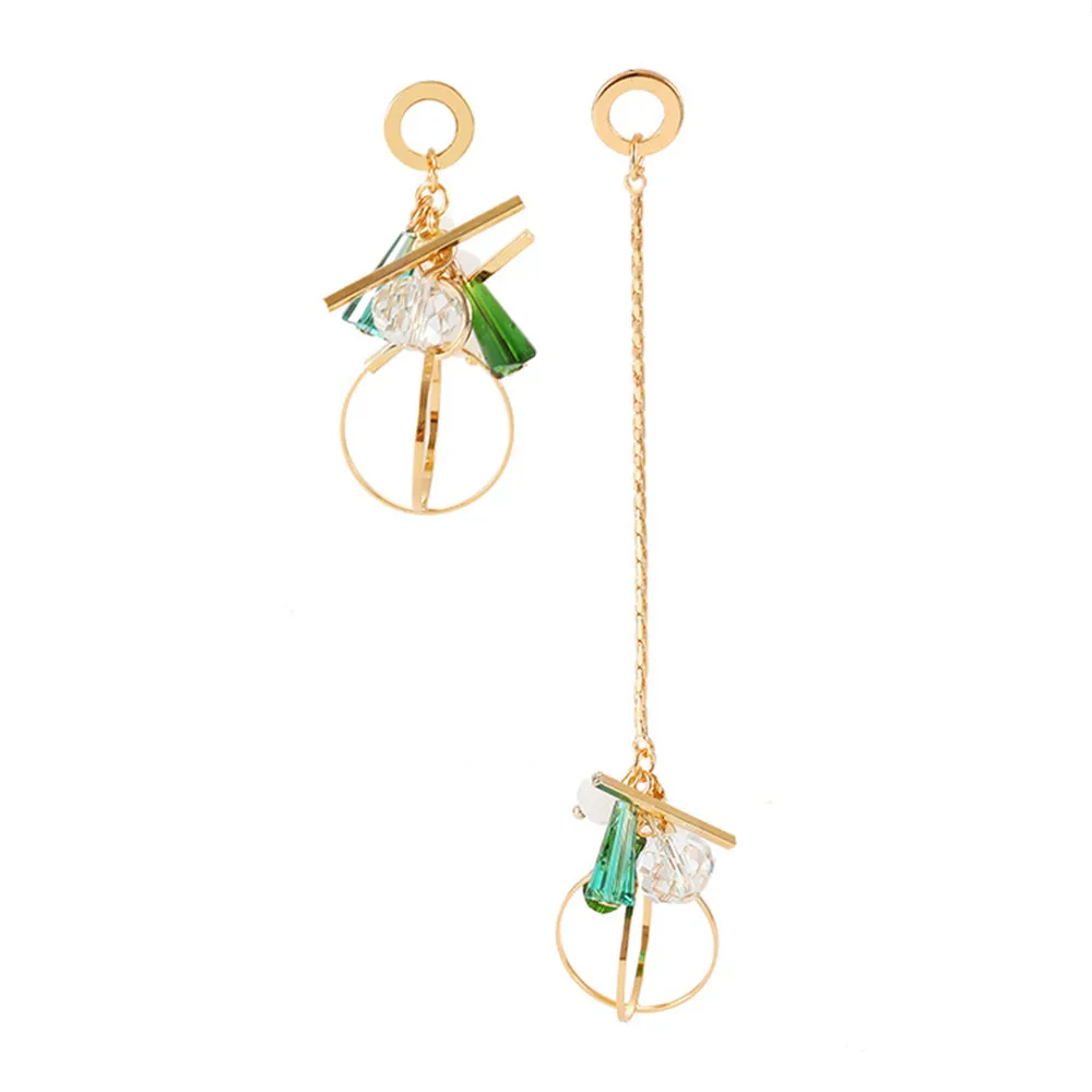 CRLEY Korean Style Dangle Earrings for Women Round Circle Green Clear Crystal Drop Engagement Wedding Jewelry Drop Shipping
CRLEY Korean Style Dangle Earrings for Women Round Circle Green Clear Crystal Drop Engagement Wedding Jewelry Drop Shipping