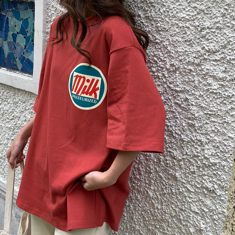YouGeMan Camiseta Mujer 2021 Spring Summer Tee Shirt Woman Korean Ulzzang Harajuku Print Short Sleeve T-shirt Female Casual Top
YouGeMan Camiseta Mujer 2021 Spring Summer Tee Shirt Woman Korean Ulzzang Harajuku Print Short Sleeve T-shirt Female Casual Top