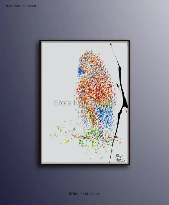 Big Size Free Shipping Modern Hand-painted Art Decor Painting Bird Oil Painting On Canvas Wall Art Home Decor no Framed
Big Size Free Shipping Modern Hand-painted Art Decor Painting Bird Oil Painting On Canvas Wall Art Home Decor no Framed