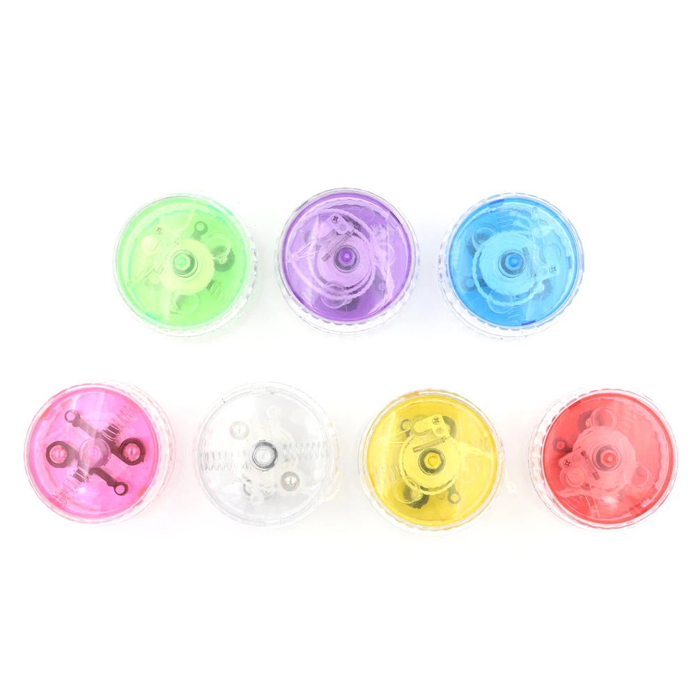 7 Colors Professional Luminous Yoyo Ball LED Flashing Child Clutch Mechanism Yo-Yo Toys For Kid Party Entertainment Gifts
7 Colors Professional Luminous Yoyo Ball LED Flashing Child Clutch Mechanism Yo-Yo Toys For Kid Party Entertainment Gifts