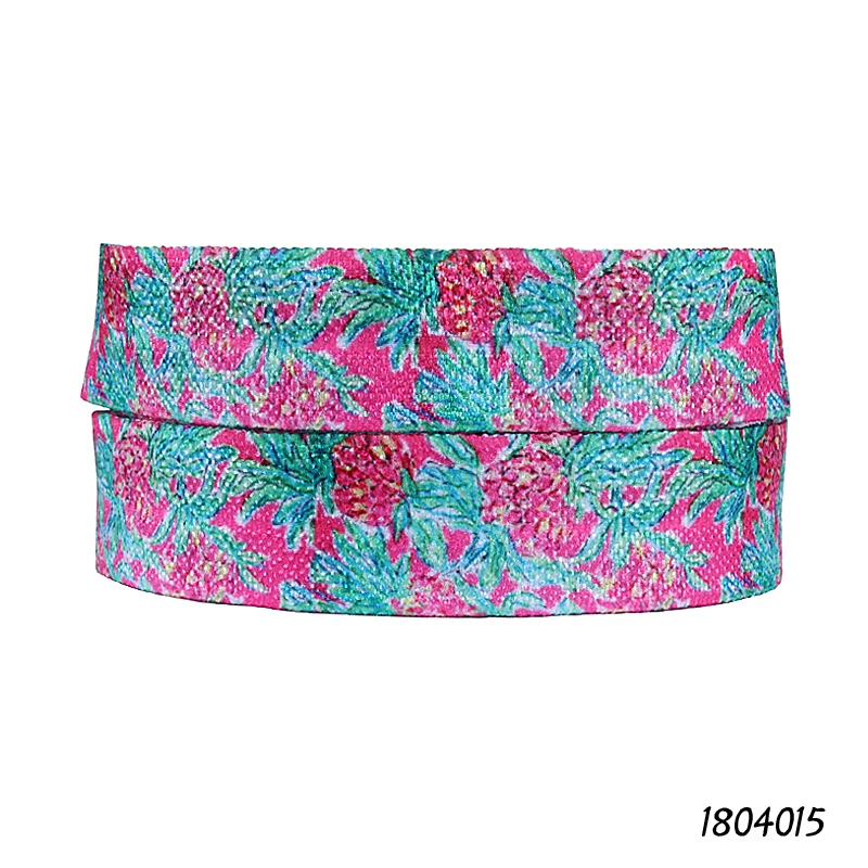 (50 yards/lot) Flora Ribbons floral elastic ribbon, wholesale spring flower printed foe fold over elastic
(50 yards/lot) Flora Ribbons floral elastic ribbon, wholesale spring flower printed foe fold over elastic