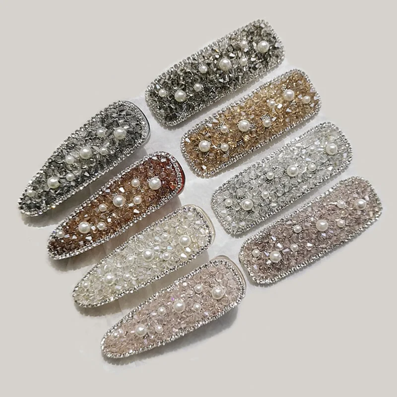 Handmade Jewelry Hair Clips for Women Headpieces Crystal BB Snap Hairpins Pearl Alligator Hairgrips Girls Hair Accessories
Handmade Jewelry Hair Clips for Women Headpieces Crystal BB Snap Hairpins Pearl Alligator Hairgrips Girls Hair Accessories