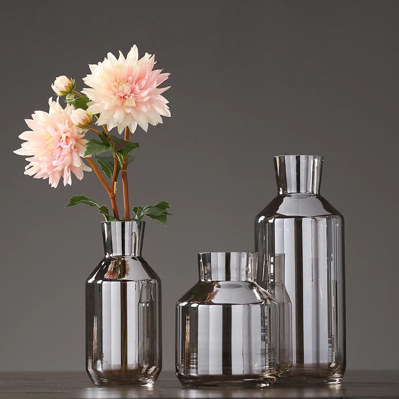 Luxury creative glass vase furnishing crafts terrarium glass containers flower vase for wedding decoration home decoration
Luxury creative glass vase furnishing crafts terrarium glass containers flower vase for wedding decoration home decoration