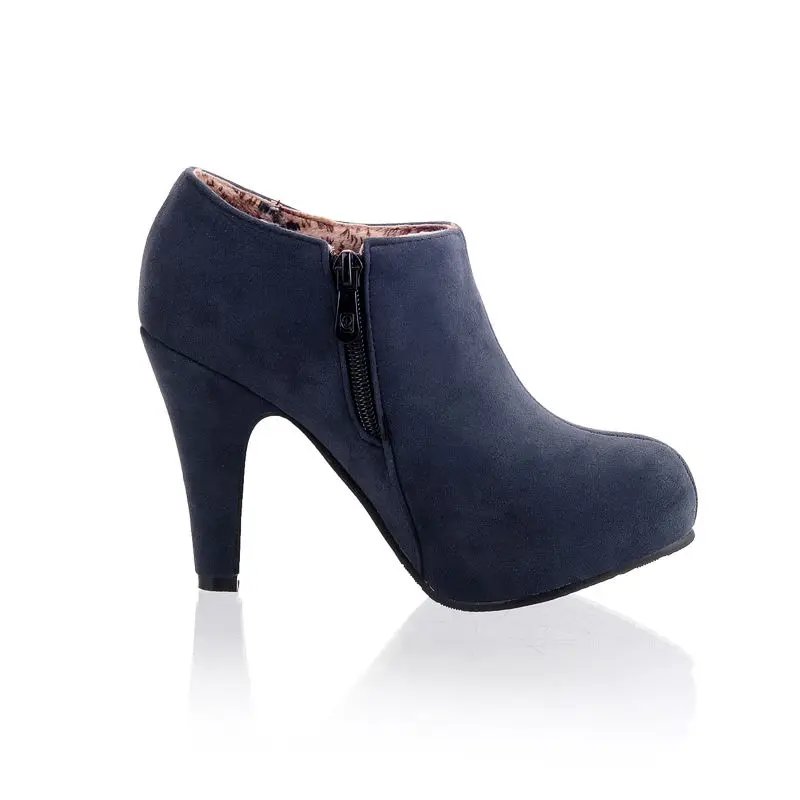 Smeeroon ankle boots for women platform shoes round toe autumn winter boots super high heels women boots big size 32-44
Smeeroon ankle boots for women platform shoes round toe autumn winter boots super high heels women boots big size 32-44