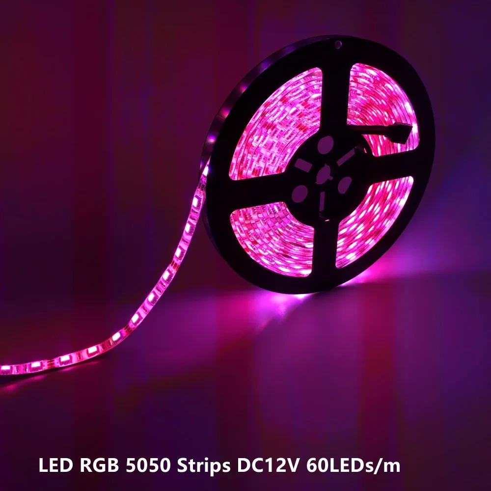5M/Roll SMD5050 led strip light waterproof IP65 60LEDS/M DC12V,RGB White / warm white / red / blue / yellow , etc.
5M/Roll SMD5050 led strip light waterproof IP65 60LEDS/M DC12V,RGB White / warm white / red / blue / yellow , etc.