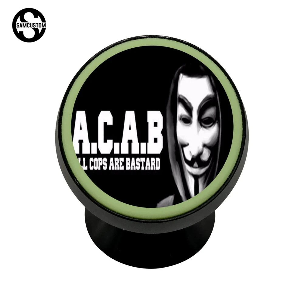 Samcustom справедливости acab 3D печати Универсальный Магнит автомобильный держатель