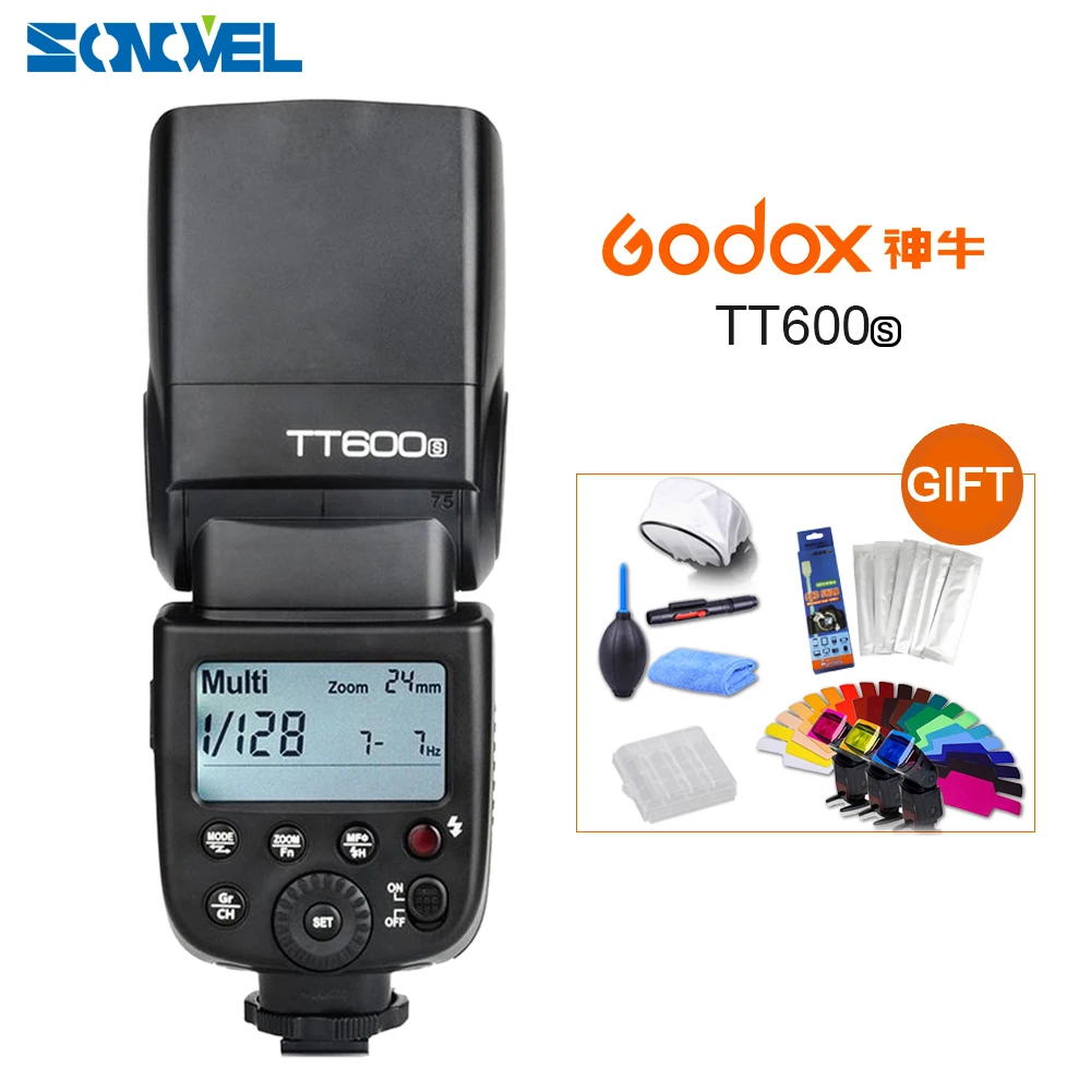 Flash Speedlite TT600S GN60 Flash Light Master Slave Speedlite 2.4G Wireless X System for Sony A7S A7 A7R II A7MII A6000 A6300
Flash Speedlite TT600S GN60 Flash Light Master Slave Speedlite 2.4G Wireless X System for Sony A7S A7 A7R II A7MII A6000 A6300