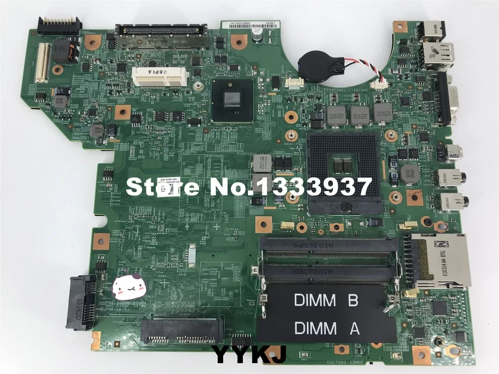 CN-0D1VN4 0D1VN4 D1VN4 для DELL E5410 Материнская плата ноутбука 48.4GN04.011 HM55 DDR3 полностью протестированная материнская плата
CN-0D1VN4 0D1VN4 D1VN4 для DELL E5410 Материнская плата ноутбука 48.4GN04.011 HM55 DDR3 полностью протестированная материнская плата