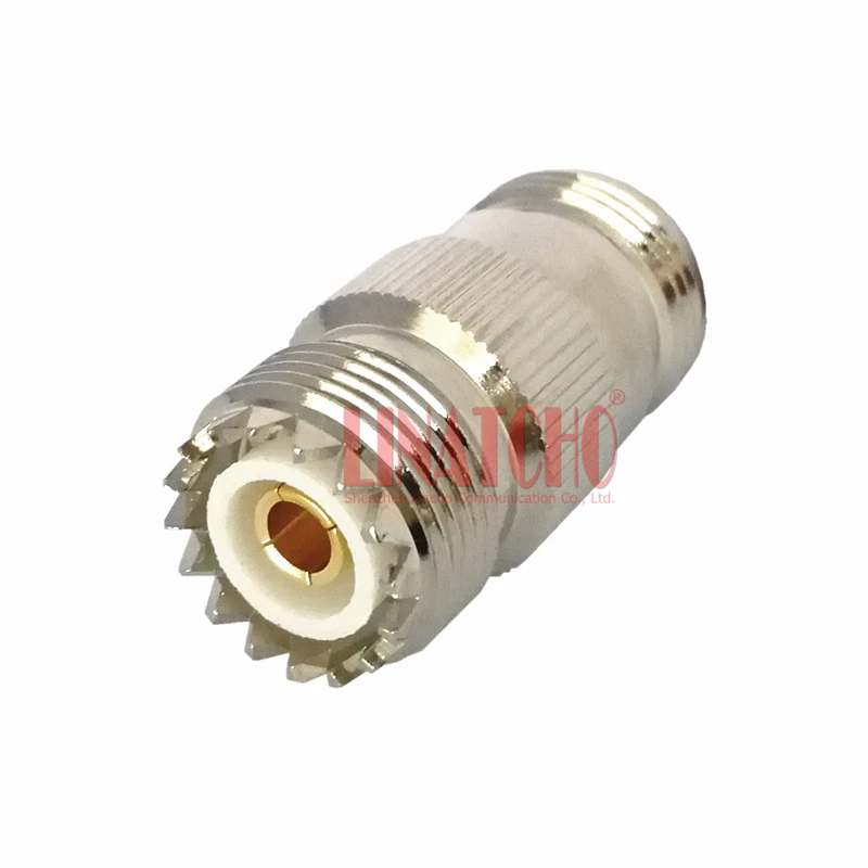 10 pcs RF 50 ohm straight n female to uhf female SO239 adaptor for two way radio cable extension
10 pcs RF 50 ohm straight n female to uhf female SO239 adaptor for two way radio cable extension