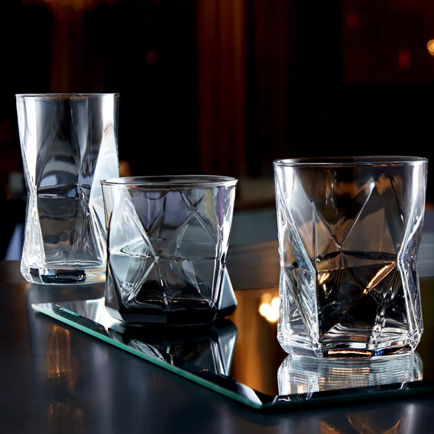 Creative Glass Fruit Juice Drinks Cup Grey Purple Transparent Glass Water Cups Geometric Design Cold Hot Drinking Utensils
Creative Glass Fruit Juice Drinks Cup Grey Purple Transparent Glass Water Cups Geometric Design Cold Hot Drinking Utensils