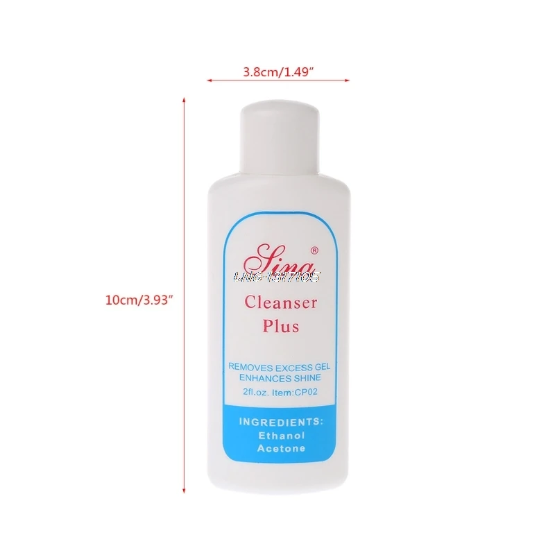 Nail Art Excess UV Gel Nail Gel Remover Cleanser Nail Art Acrylic UV Gel Tip Cleanser Enhances Shine Not Gel Remover 60ml LNB
Nail Art Excess UV Gel Nail Gel Remover Cleanser Nail Art Acrylic UV Gel Tip Cleanser Enhances Shine Not Gel Remover 60ml LNB