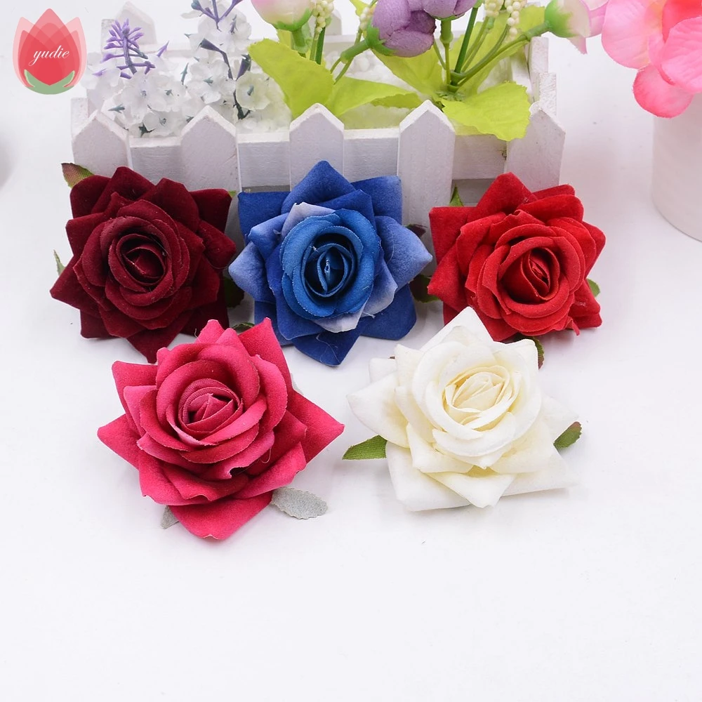 5 шт. искусственные цветы розы на свадьбу скрапбукинг|artificial flowers|artificial flowers for
