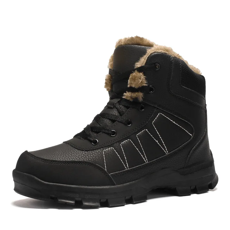 2019 New Men Hiking Shoes Man High Top Black Sports Climbing Outdoor Walking Plush Shoes Winter Waterproof Trekking Boots
2019 New Men Hiking Shoes Man High Top Black Sports Climbing Outdoor Walking Plush Shoes Winter Waterproof Trekking Boots