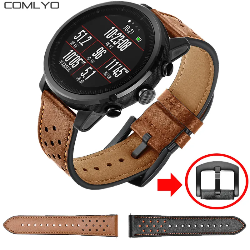 Браслет Для Xiaomi Huami Amazfit Stratos 2 2s Ремешок вентиляция кожа smartwatch Браслет для amazfit GTR 47 мм ремешок
Браслет Для Xiaomi Huami Amazfit Stratos 2 2s Ремешок вентиляция кожа smartwatch Браслет для amazfit GTR 47 мм ремешок