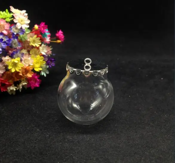 5pcs 30*20mm Glass globe silver color lace base glass vials pendant DIY glass bottle fashion necklace glass dome cover charms
5pcs 30*20mm Glass globe silver color lace base glass vials pendant DIY glass bottle fashion necklace glass dome cover charms