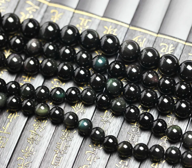 4mm -20mm Natural Double Eye Colorful Obsidian Beads For Jewelry Diy Bracelet ,Fine Obsidian Stone Jewelry beaded Strand 15"
4mm -20mm Natural Double Eye Colorful Obsidian Beads For Jewelry Diy Bracelet ,Fine Obsidian Stone Jewelry beaded Strand 15"