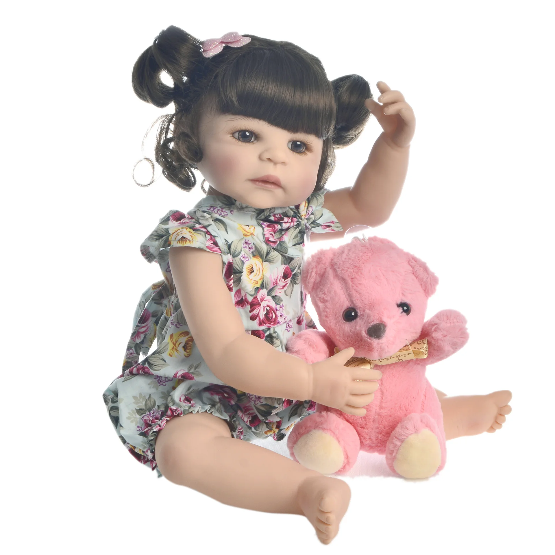 bebe Reborn Doll vinyl body 22" 55cm Realistic Girl Baby Dolls silicone waterproof toys For children Birthday Gift Toddler gift
bebe Reborn Doll vinyl body 22" 55cm Realistic Girl Baby Dolls silicone waterproof toys For children Birthday Gift Toddler gift