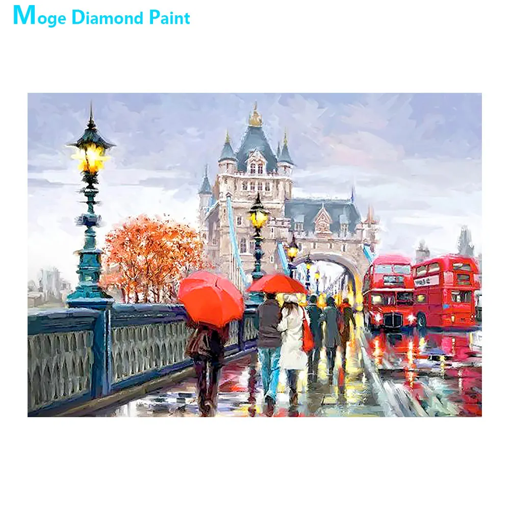London Street View Diamond Painting Full Round Scenic Portrait New DIY Sticking Drill Cross Embroidery 5D
London Street View Diamond Painting Full Round Scenic Portrait New DIY Sticking Drill Cross Embroidery 5D