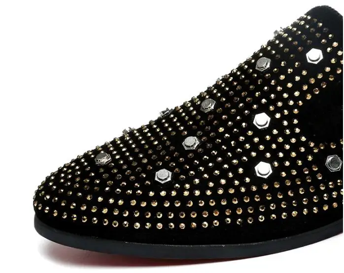 2018 New Fashion Season Men Loafers Pointed Toe Men Shoes High Quality Microfiber Pasta Drilling Men Flat Shoes AXX761
2018 New Fashion Season Men Loafers Pointed Toe Men Shoes High Quality Microfiber Pasta Drilling Men Flat Shoes AXX761