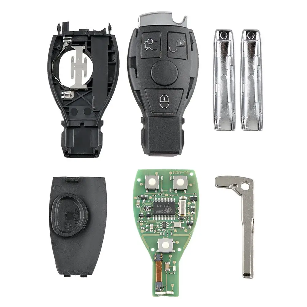 3Buttons Smart Remote Key Keyless Fob for Mercedes Benz 315Mhz 433.92Mhz For Mercedes Benz NEC BGA Control
3Buttons Smart Remote Key Keyless Fob for Mercedes Benz 315Mhz 433.92Mhz For Mercedes Benz NEC BGA Control