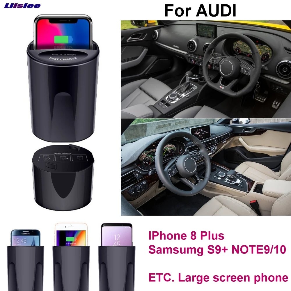 Car Qi Fast Wireless Charging Fast charger USB 10W For Audi A1 A3 A4 A5 A6 A7 A8
Car Qi Fast Wireless Charging Fast charger USB 10W For Audi A1 A3 A4 A5 A6 A7 A8