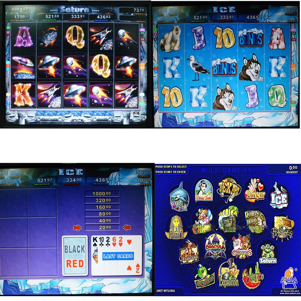 Free shipping 2 PCS High win rate 40-96% slot game board MULTI GAME XXL 17 in 1 Casino games PCB
Free shipping 2 PCS High win rate 40-96% slot game board MULTI GAME XXL 17 in 1 Casino games PCB
