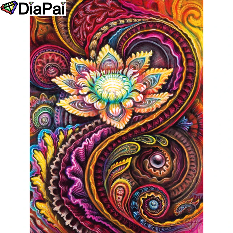 DIAPAI 100% Full Square/Round Drill 5D DIY Diamond Painting "Mandala flower" Diamond Embroidery Cross Stitch 3D Decor A19101
DIAPAI 100% Full Square/Round Drill 5D DIY Diamond Painting "Mandala flower" Diamond Embroidery Cross Stitch 3D Decor A19101