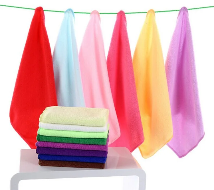 New 12PCS/lot 30*30cm Absorbent Microfiber Fabric Towels Micro Fiber Cleaning Cloths Wiping Dust Rugs Cleaning towel wipes car
New 12PCS/lot 30*30cm Absorbent Microfiber Fabric Towels Micro Fiber Cleaning Cloths Wiping Dust Rugs Cleaning towel wipes car
