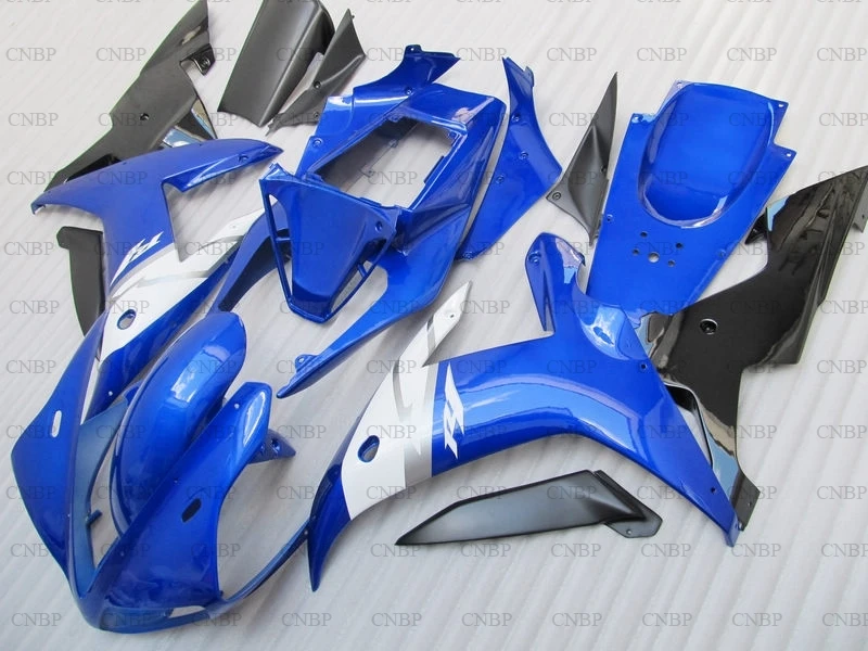 YZFR1 2002 - 2003 обтекатели 02 Пластиковые YZF R1 синий белый обтекатель для мотоцикла | Дом