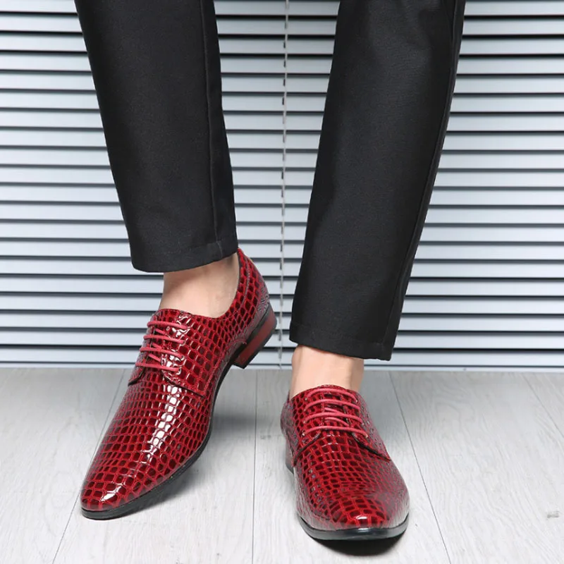 Мужская обувь новые модные мужские модельные туфли лоферы с галстуком