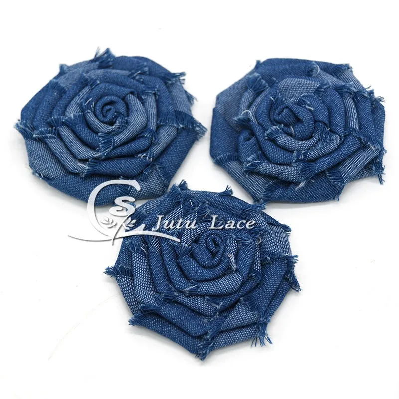 30 pcs / lots ,3 '' denim rose frayed flower ,shabby denim flower for hair hair acessories hot sale
30 pcs / lots ,3 '' denim rose frayed flower ,shabby denim flower for hair hair acessories hot sale