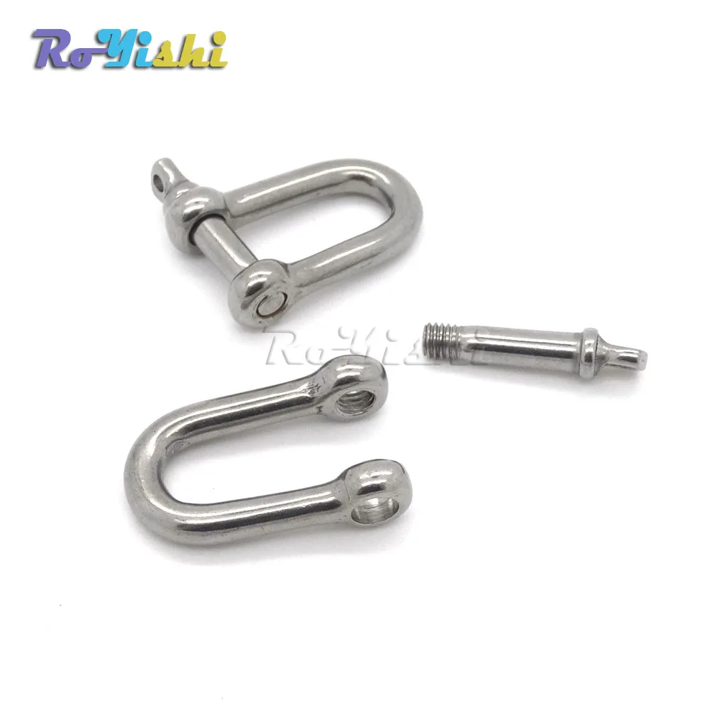 10pcs/pack U Shape Stainless Steel Adjustable Anchor Shackle Outdoor Camping Emergency Rope Survival Paracord Bracelet Buckle
10pcs/pack U Shape Stainless Steel Adjustable Anchor Shackle Outdoor Camping Emergency Rope Survival Paracord Bracelet Buckle
