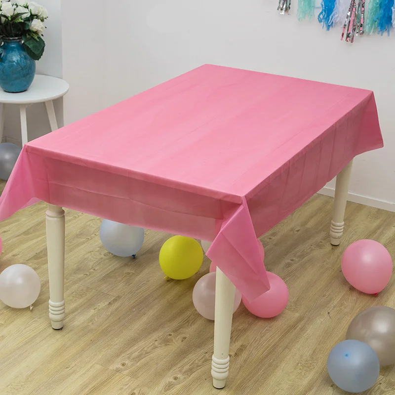 137*183 cm Girls Favors Hot Pink Solid Color Tablecloth Baby Shower Decoration Wedding Maps Happy Birthday Table cover 1PCS/Lot
137*183 cm Girls Favors Hot Pink Solid Color Tablecloth Baby Shower Decoration Wedding Maps Happy Birthday Table cover 1PCS/Lot
