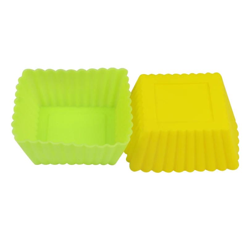 6pcs/lot square shaped small size silicone mold for baking a muffin cake / soft silicone baking mold for cake
6pcs/lot square shaped small size silicone mold for baking a muffin cake / soft silicone baking mold for cake