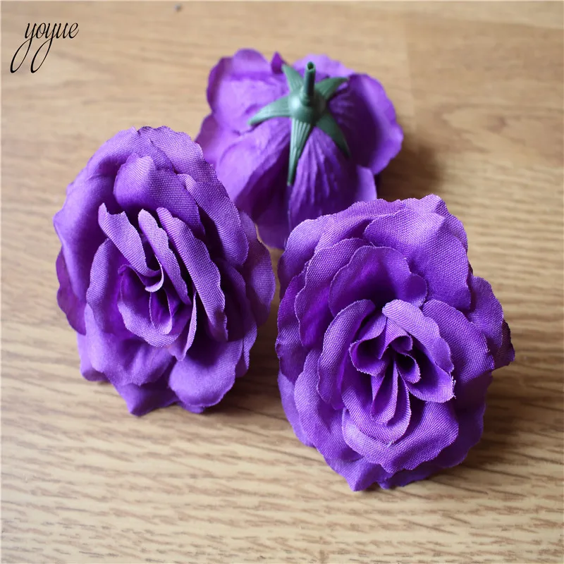 YOYUE 100 Pcs 6cm Width Purple Silk Rose Artificial Flower Wedding Leaves Decoration Items Wreath Diy Handicraft Flowers Fake
YOYUE 100 Pcs 6cm Width Purple Silk Rose Artificial Flower Wedding Leaves Decoration Items Wreath Diy Handicraft Flowers Fake