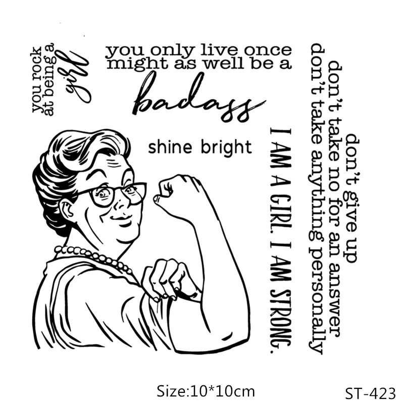 AZSG Strong Optimistic Old Man Clear Stamps/Seals For DIY Scrapbooking/Card Making/Album Decorative Silicone Stamp Crafts
AZSG Strong Optimistic Old Man Clear Stamps/Seals For DIY Scrapbooking/Card Making/Album Decorative Silicone Stamp Crafts