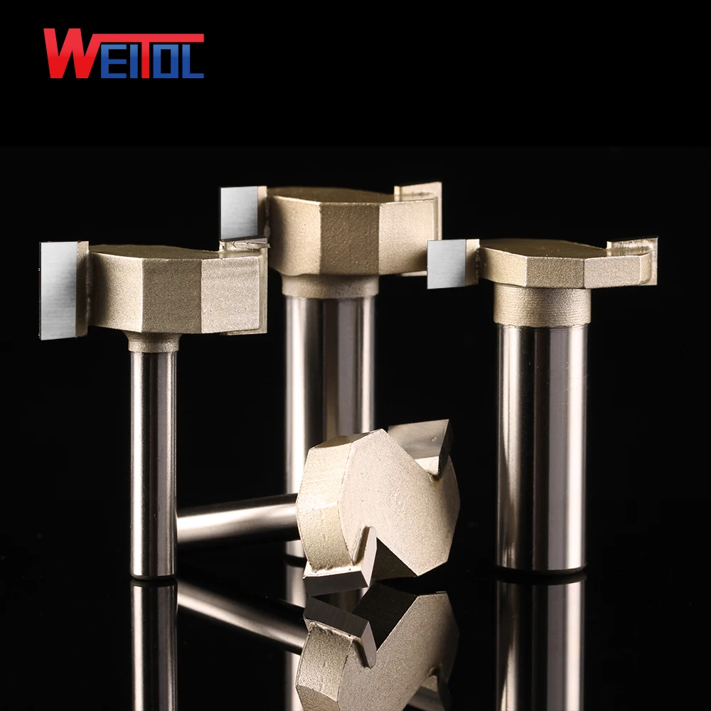 Weitol 1 шт. 1/2 дюйма деревообрабатывающий фрезерный бит Т-типа, долбежный резак, инструмент для резьбы по дереву, две фрезы, фрезы, фрезы
Weitol 1 шт. 1/2 дюйма деревообрабатывающий фрезерный бит Т-типа, долбежный резак, инструмент для резьбы по дереву, две фрезы, фрезы, фрезы