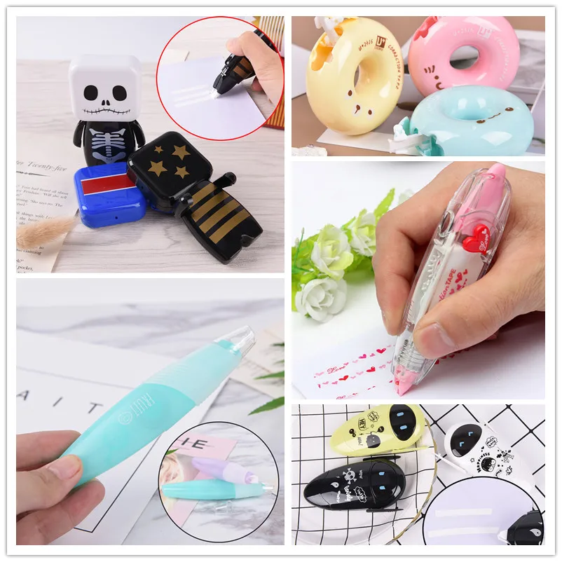 1 шт. Новинка милый пончик коррекция клейкие Ленты Kawaii мультфильм Дневник студентов канцелярские школьные принадлежности разные стили
1 шт. Новинка милый пончик коррекция клейкие Ленты Kawaii мультфильм Дневник студентов канцелярские школьные принадлежности разные стили