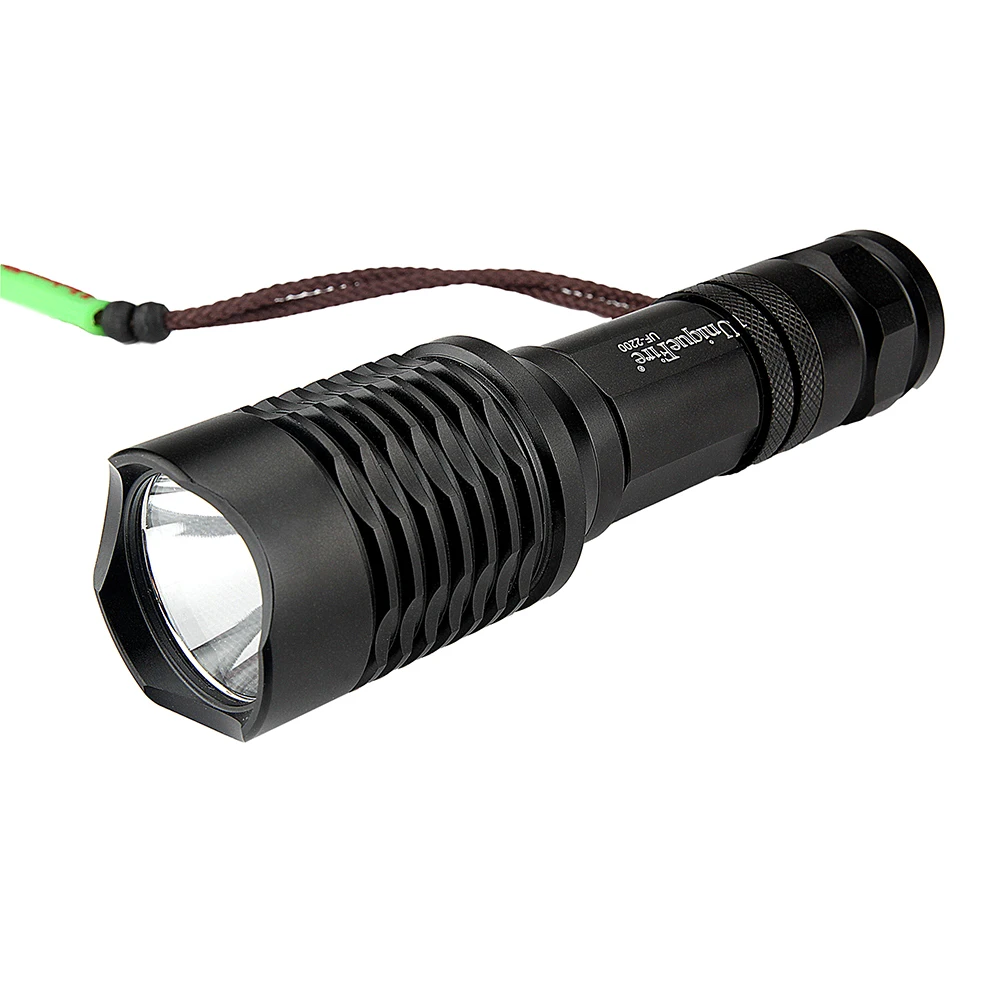 UniqueFire Flashlight Waterproof 1200 Lumen U2 LED for Aluminum 10 Watts High Power Torch Night Camping Hiking Riding | Освещение